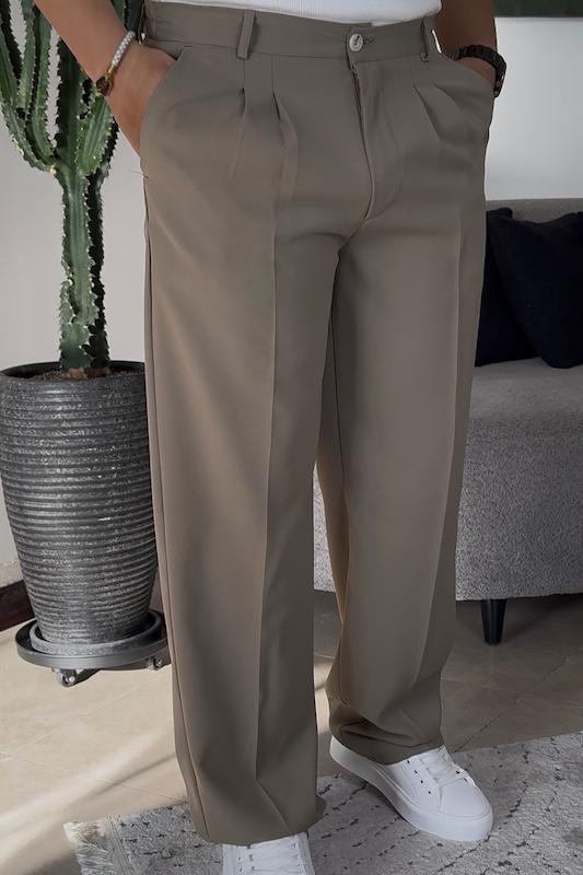 شلوار پارچه ای نیم بگ