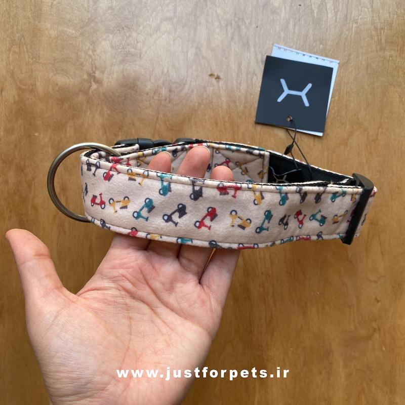 گردنبند سگ سایز اسمال طرح موتور