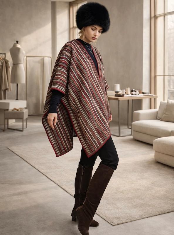 پانچو هندی Kilim Chic