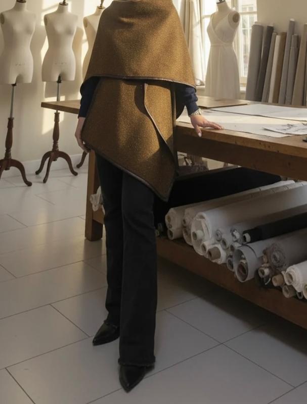 پانچو چرم دوزی ژینوس