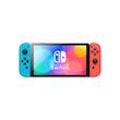 کنسول بازی نینتندو سوییچ اولد (Nintendo Switch OLED) با جوی‌کان قرمز و آبی