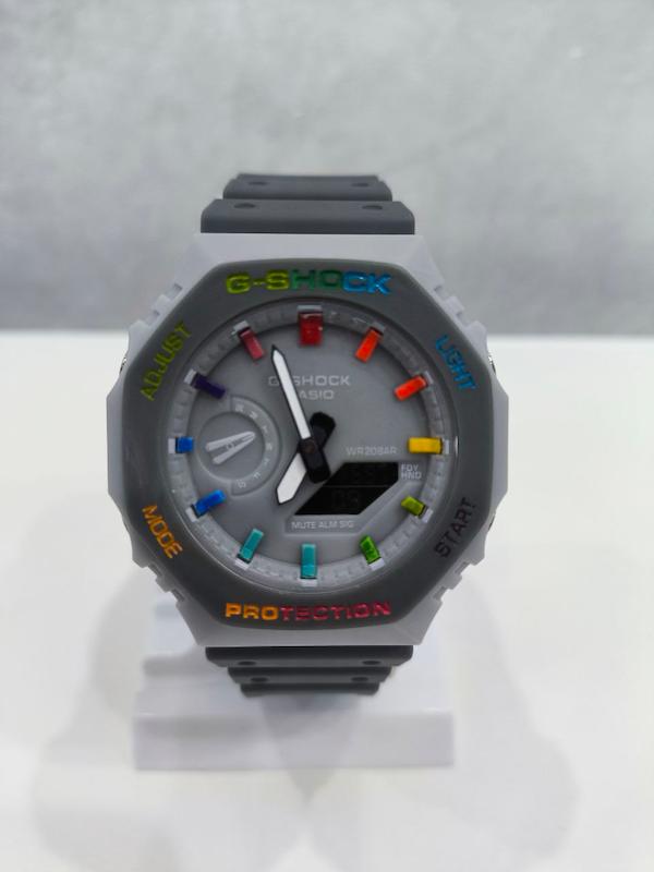 ساعت مچی جی شاک ۲۱۰۰پمپی ایندکس رنگی