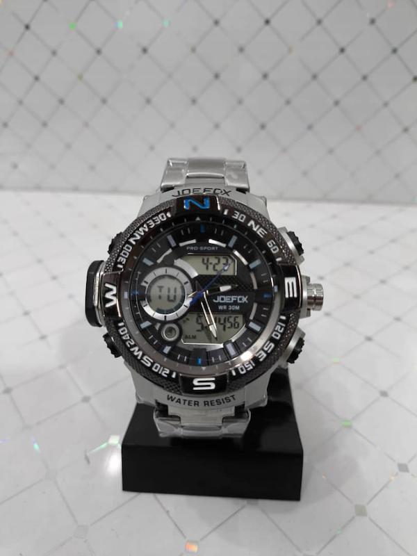 ساعت مردانه دوزمانه جو فاکس ،ارسال رایگان