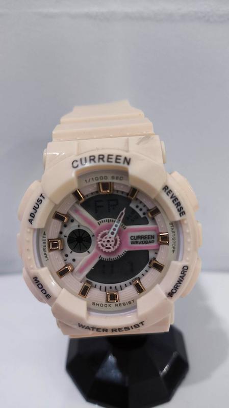 ساعت مچی کارن دوزمانه پمپی