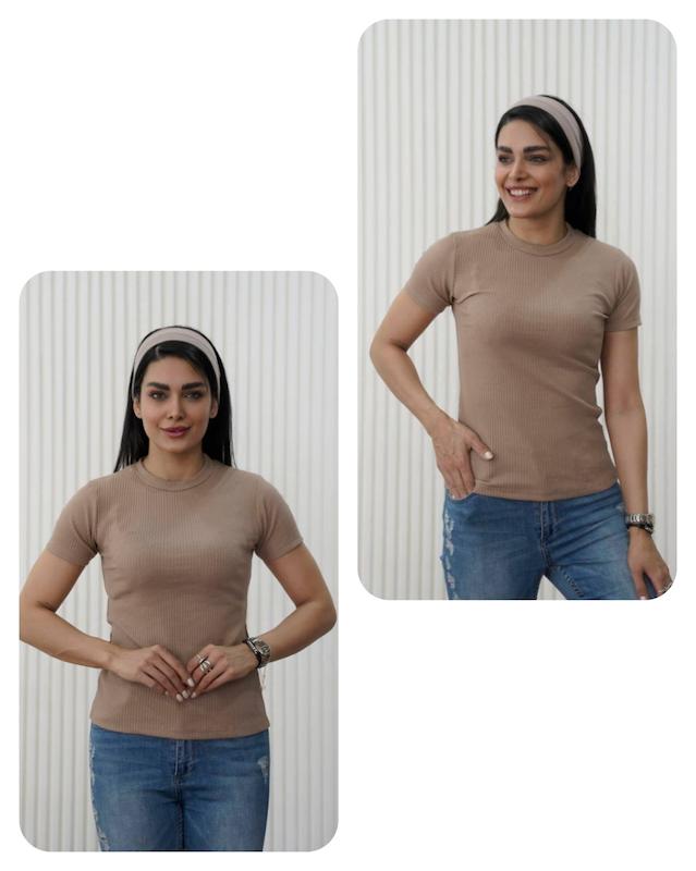 تیشرت یقه گرد آوریل