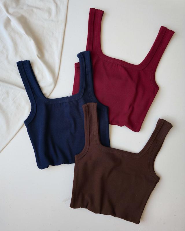 تاپ یقه خشتی مارشمالو🍡- سری رنگبندی 3
