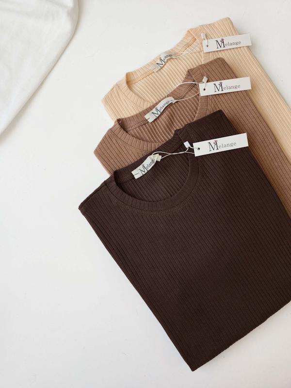 تیشرت یقه گرد مارلین 🤎