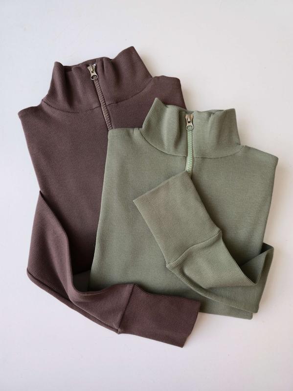 بلوز نیم زیپ فینگردار آناهیتا 🌬