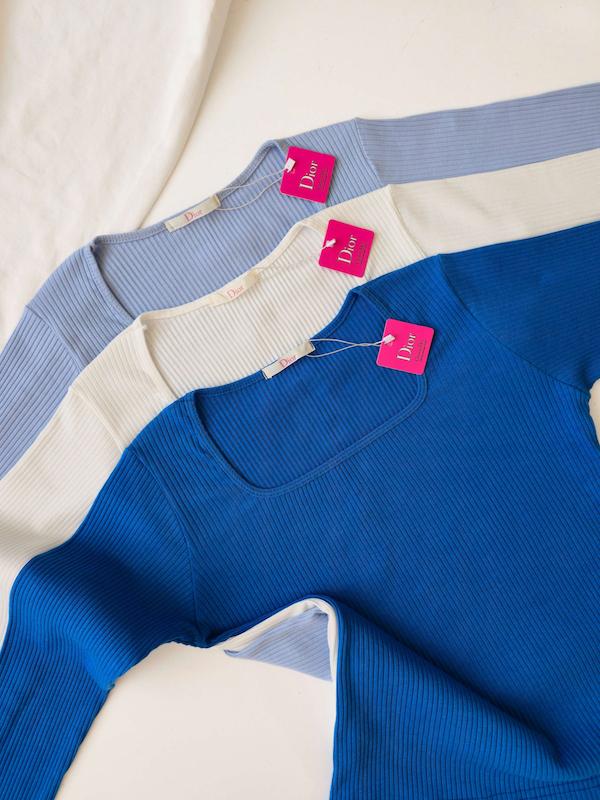 بلوز یقه خشتی راینا 🌈