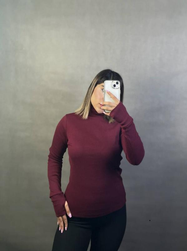 بلوز یقه اسکی فینگردار چریلا 🍒