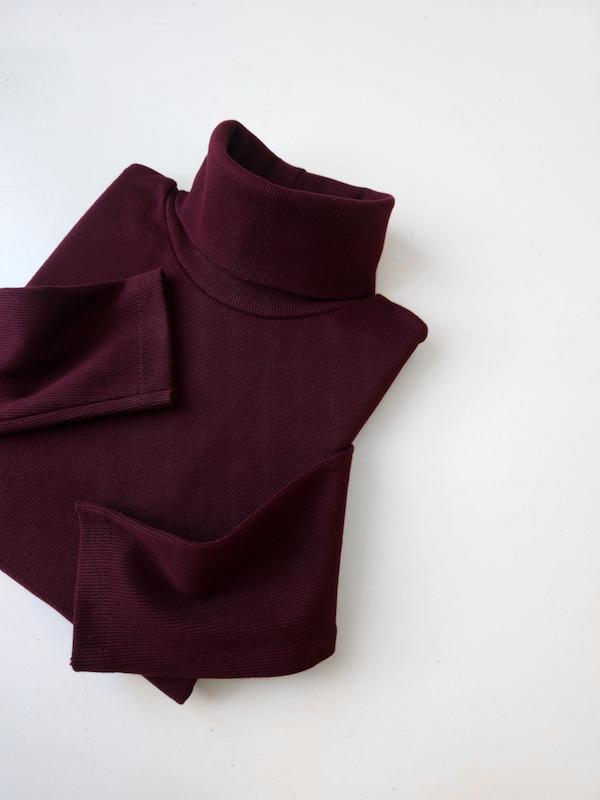 بلوز یقه اسکی قواره‌دار دارک چری 🌶