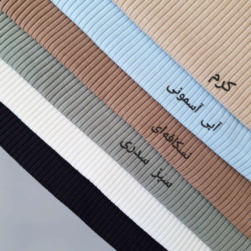تاپ یقه ایستاده 3 سانت