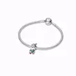 عکس چارم الف متحرک نقره پاندورا بر روی دستبند نقره پاندورا