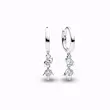 عکس گوشواره آویز چشم‌نظر و دست حمسا با زیرکونیا پاندورا 