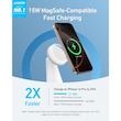 شارژر وایرلس 15 وات انکر مدل Anker MagGo 2-in-1 Wireless Charger A25M7