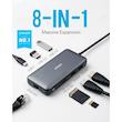 هاب 8 پورت USB-C انکر مدل Anker PowerExpand 8-in-1 A8380
