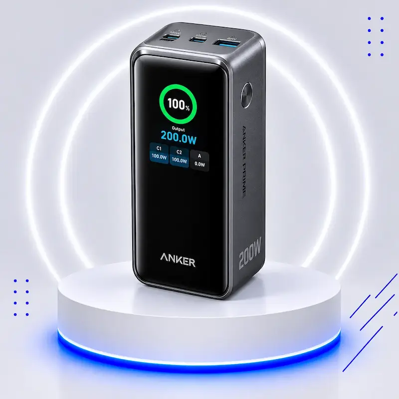 پاوربانک انکر مدل Anker Prime Power Bank 200W A1336