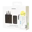شارژر دیواری سه پین سامسونگ مدل EP-T5020 GAN-NFC 50W PD به همراه کابل Type-C