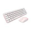 کیبورد و ماوس بی‌سیم مافی i Bean Pure White Pink