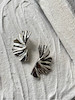 گوشواره گلبرگ نقره ای 