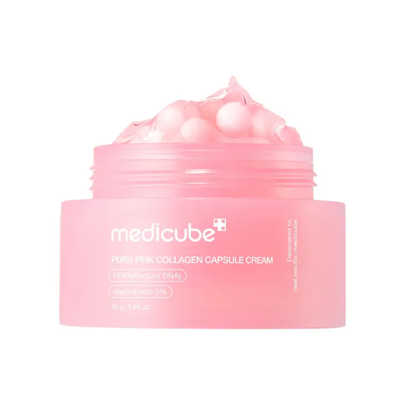 کرم کپسولی کلاژن PDRN PINK مدی کیوب MediCube