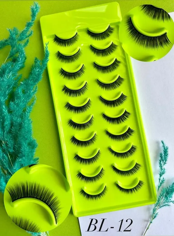 مژه های ده جفتی