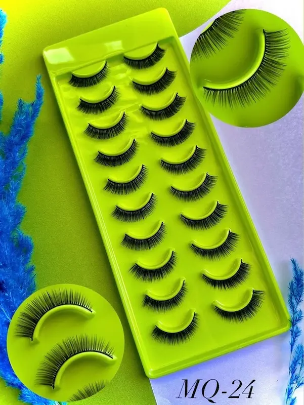 مژه های ده جفتی 