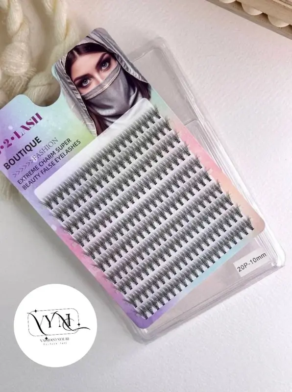 پالت مژه سنجابی 20p