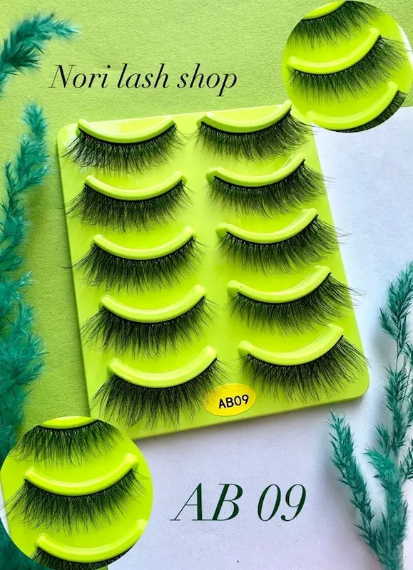 مژه پنج جفتی ab