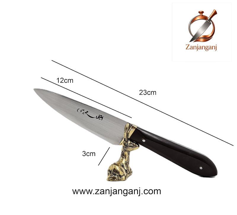 چاقوی زنجان کارد آشپزی  تیغه 12 سانتی متری 