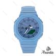 ساعت کاسیو جیشاک GA-2100 مردانه آبی آسمانی m-2985