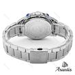 ساعت الکسا پریمیر A0104 مردانه نقره ای صفحه سفید m-0516