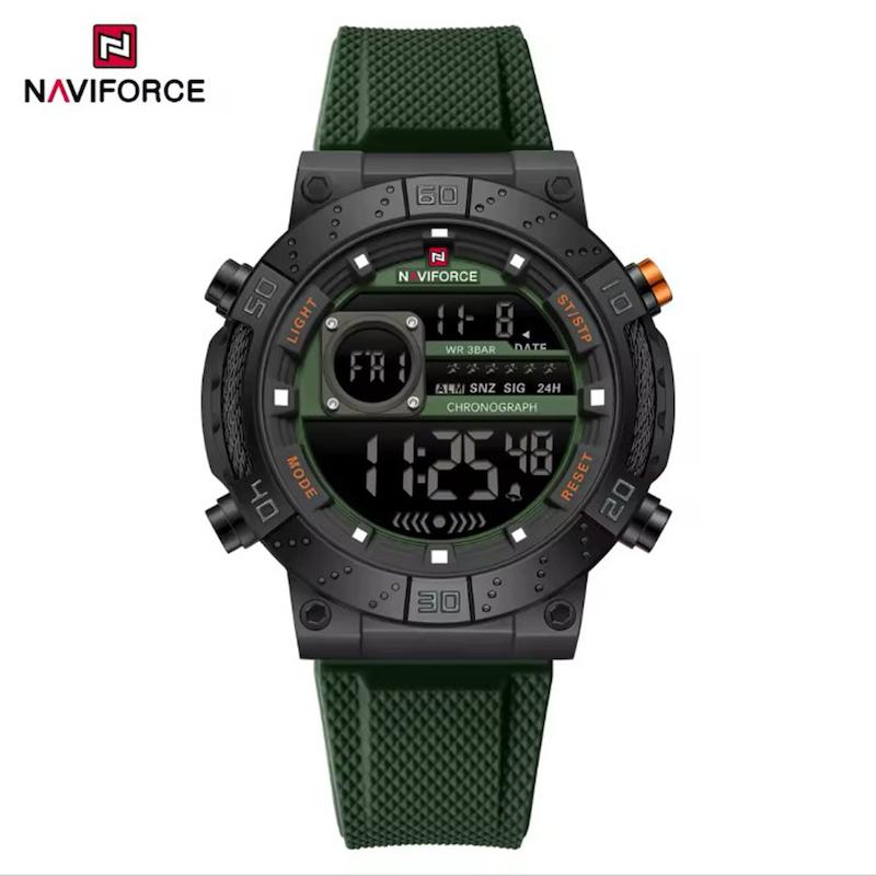 ساعت مچی مردانه نیوی فورس NF9241  مشکی بند سبز مدل m-10420