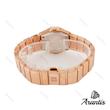 ساعت امگا کانسلیشن زنانه رزگلد صفحه سفید ایندکس نگین w-1744