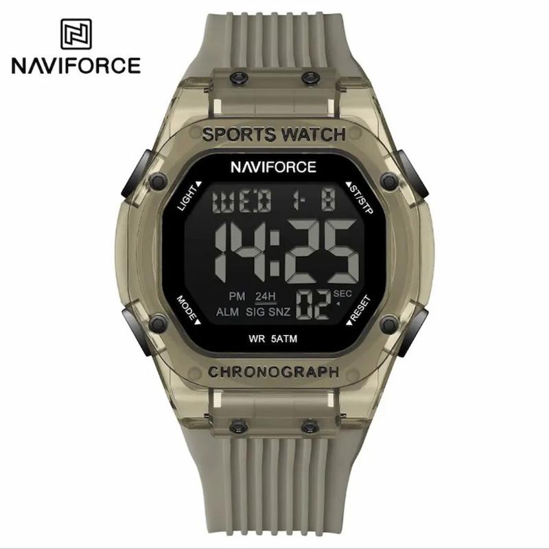 ساعت اورجینال نیوی فورس NF7113 طوسی مدل m-10405