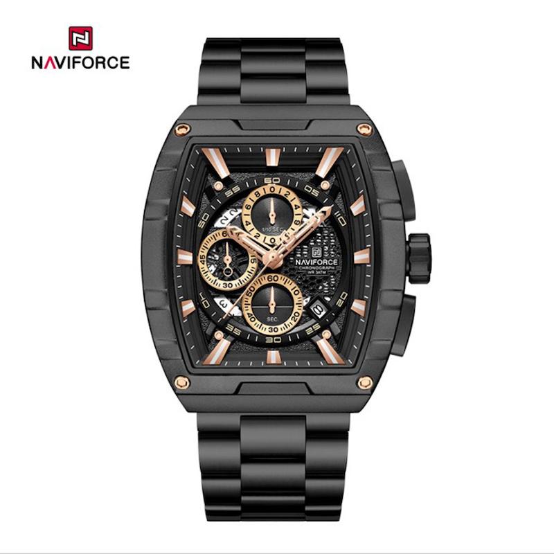 ساعت مچی اورجینال نیوی فورس Nf8066 مشکی مدل m-10362