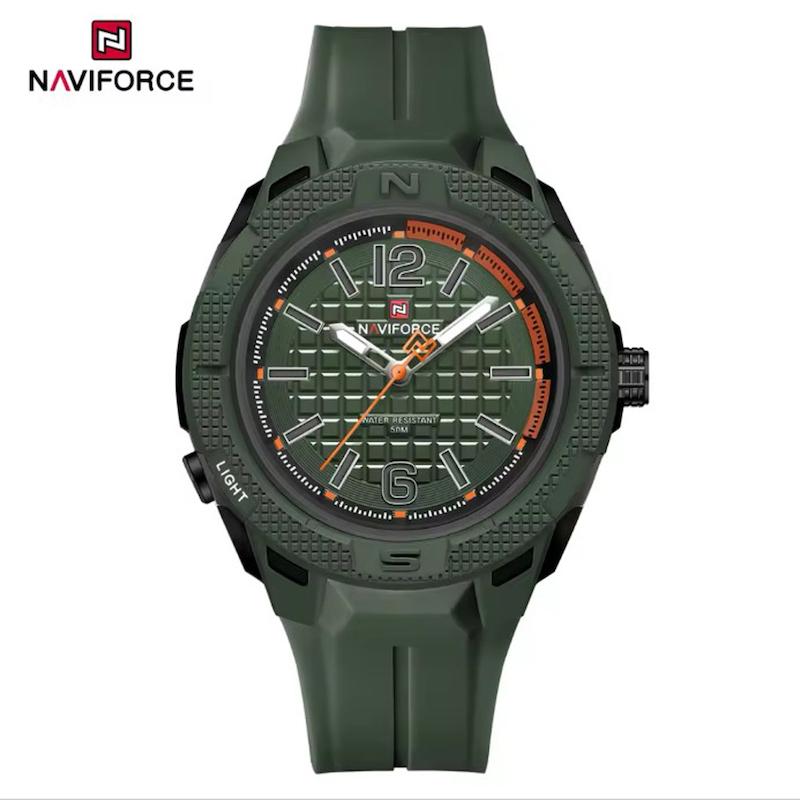 ساعت مچی اورجینال نیوی فورس NF7126 سبز مدل m-10351