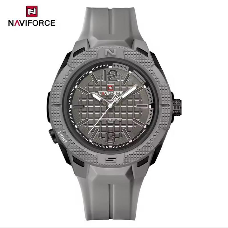 ساعت مچی اورجینال نیوی فورس NF7126 طوسی مدل m-10350