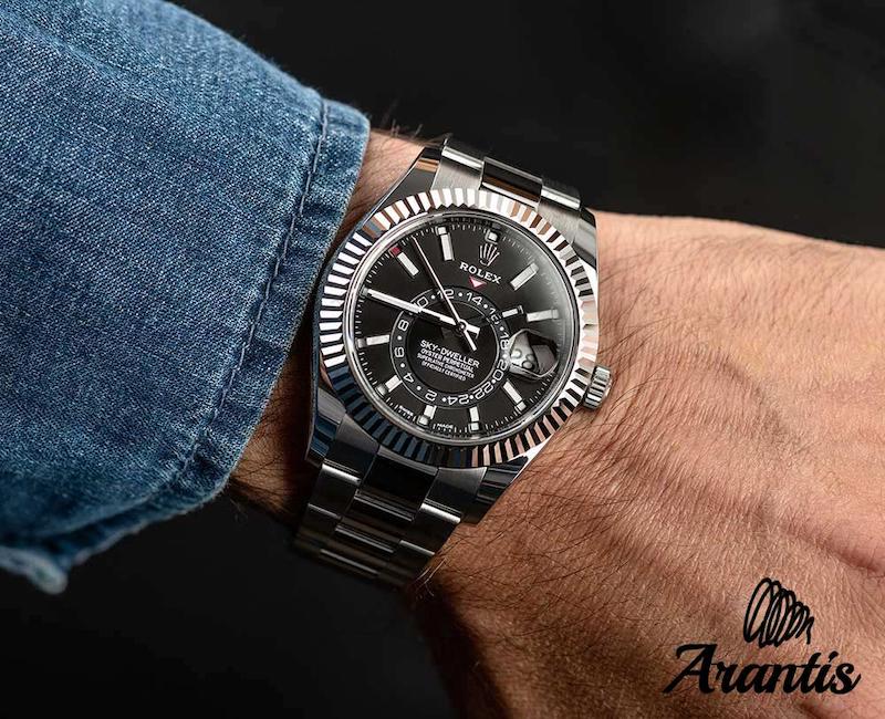 ساعت اسکای دولر مردانه رولکس مدل m-3992