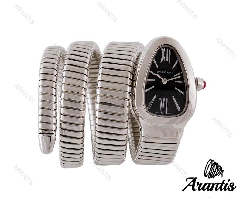 ساعت ماری بولگاری نقره ای زنانه  w-1204
