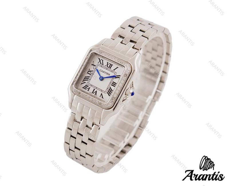 ساعت کارتیه زنانه Panthere سیلور مدیوم w-1083