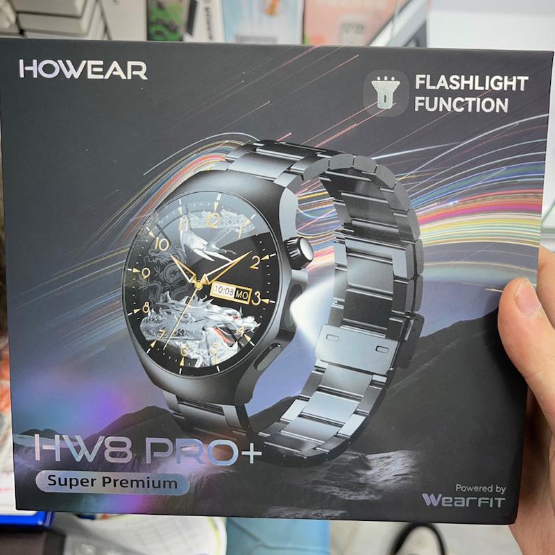 ساعت هوشمند howear مدل hw8 pro plus مدل u-10314