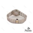 ساعت امگا کانسلیشن زنانه نقره ای صفحه بنفش ایندکس خطی w-5615