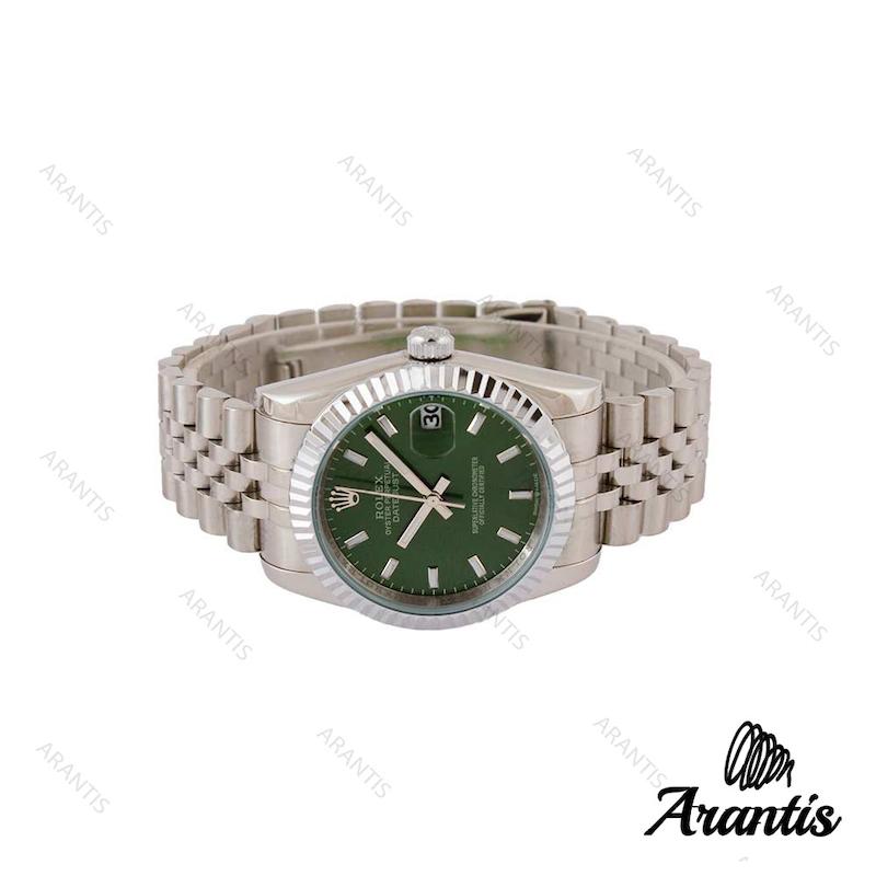 ساعت رولکس مردانه استیل صفحه سبز  m-2205