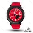ساعت کاسیو پروترک protrek قرمز مشکی بند رابر مدل m-10261