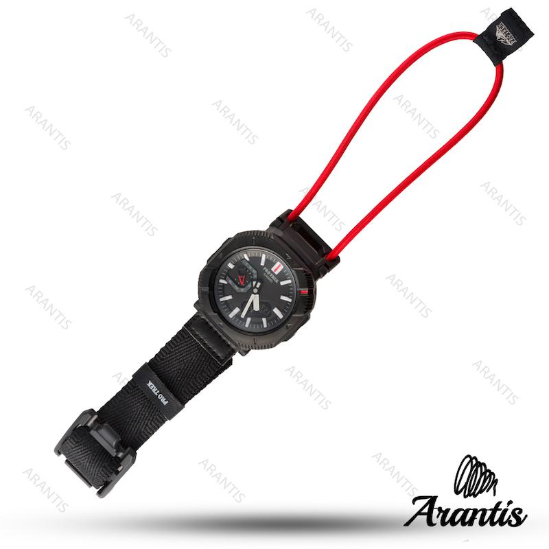 ساعت کاسیو پروترک protrek قرمز مشکی مدل m-10254
