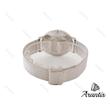 ساعت دنیل ولینگتون مردانه بند حصیری نقره ای صفحه سبز  m-5584