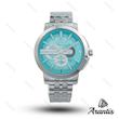 ساعت مردانه الگانس diamond سیلور صفحه تیفانی m-10239