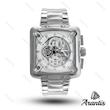 ساعت مردانه الگانس diamond سیلور صفحه سفید m-10241