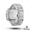 ساعت مردانه الگانس diamond سیلور صفحه سفید m-10241